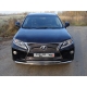 Защита передняя двойная 60-60 мм ТСС для Lexus RX-350 2012-2015