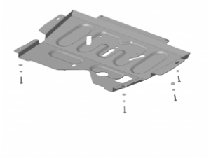 Усиленная защита картера двигателя, КПП (2 мм, сталь) для Renault Sandero Stepway 2009-2022 Renault Sandero 2008-2022,Renault Logan 2004-2016, Renault Logan II седан 2014-2022, Nissan Almera 2012-2018, Lada XRay 2016-2022, Lada Largus 2012-н.в. №71706